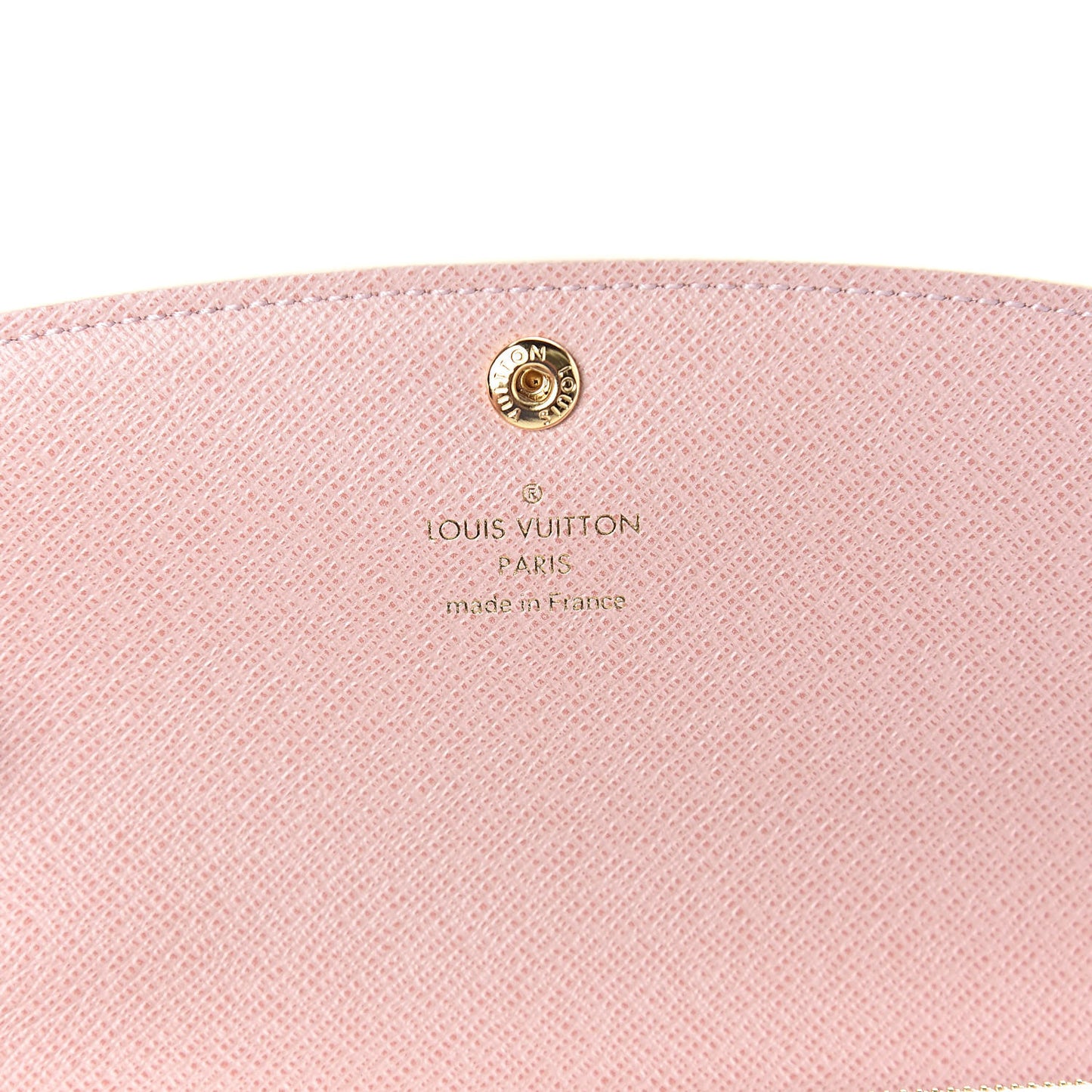 Damier Azur Emilie Wallet Rose Ballerine