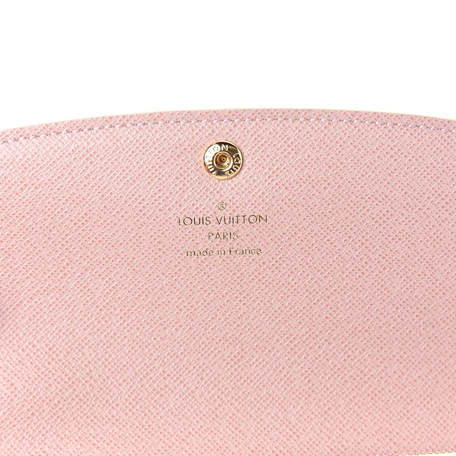 Louis Vuitton Damier Azur Emilie Wallet Rose Ballerine 6 of 6