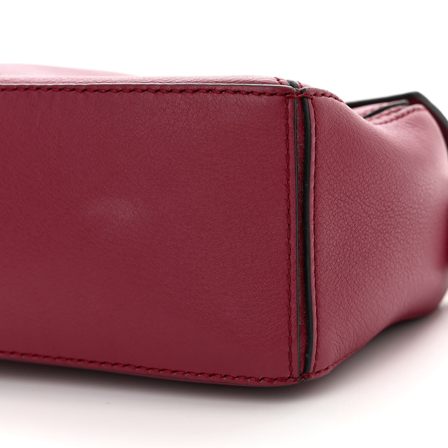 Loewe Calfskin Mini Puzzle Bag Wine 9 of 11