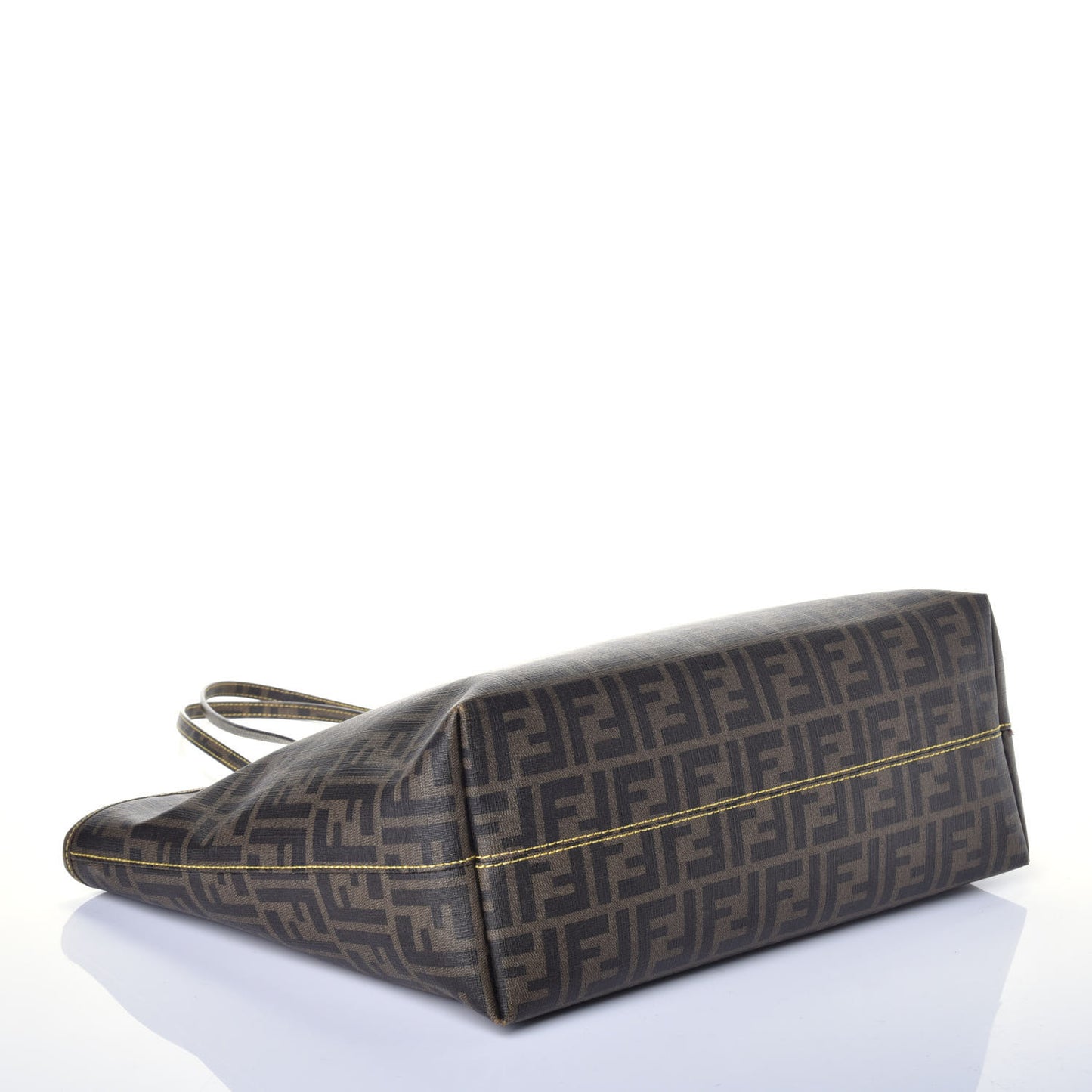 Zucca Spalmati Medium Roll Tote Tobacco Giallo