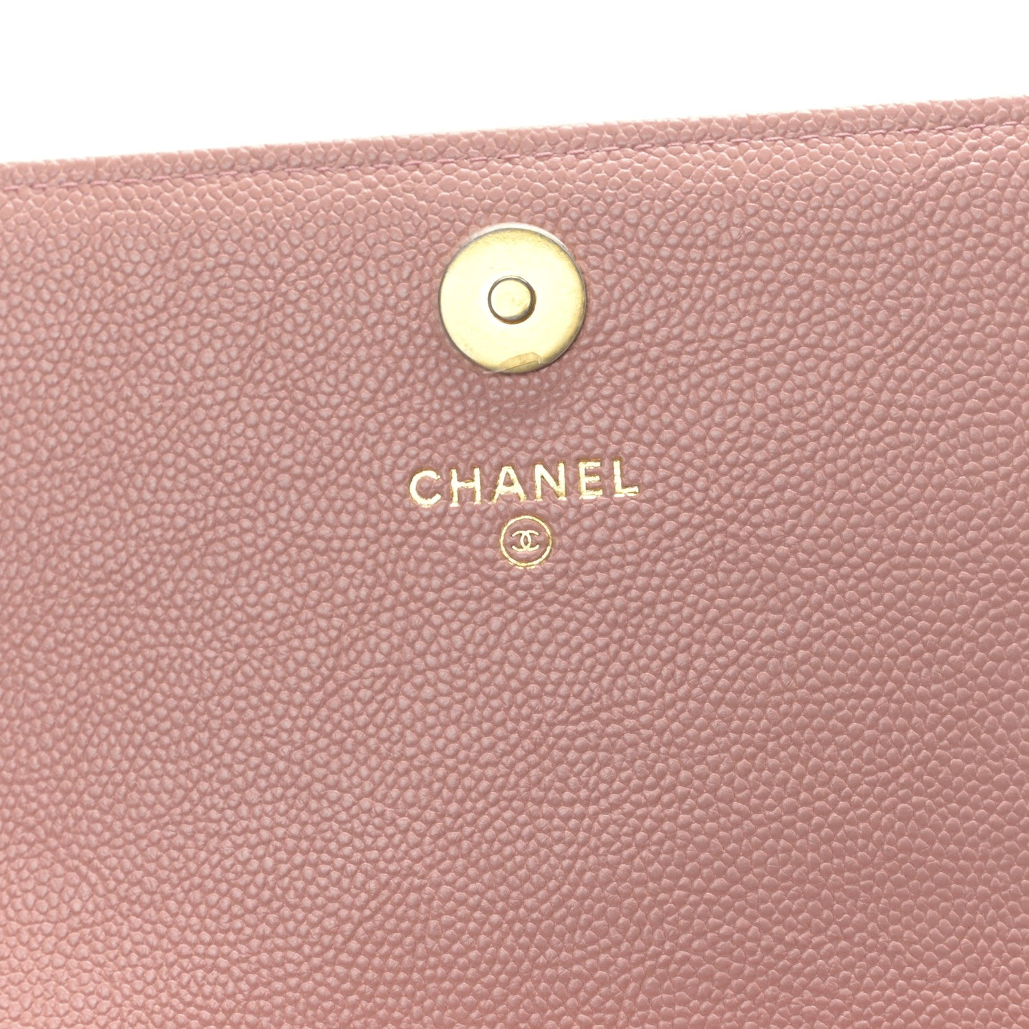 Chanel Caviar Quilted Boy Square Wallet on Chain WOC Pink 6 of 10