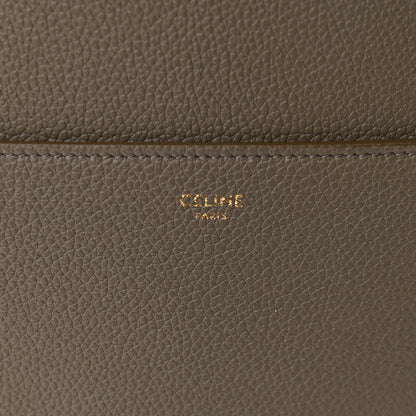 Celine Soft Grained Calfskin Sangle Bucket Bag Taupe 6 of 8