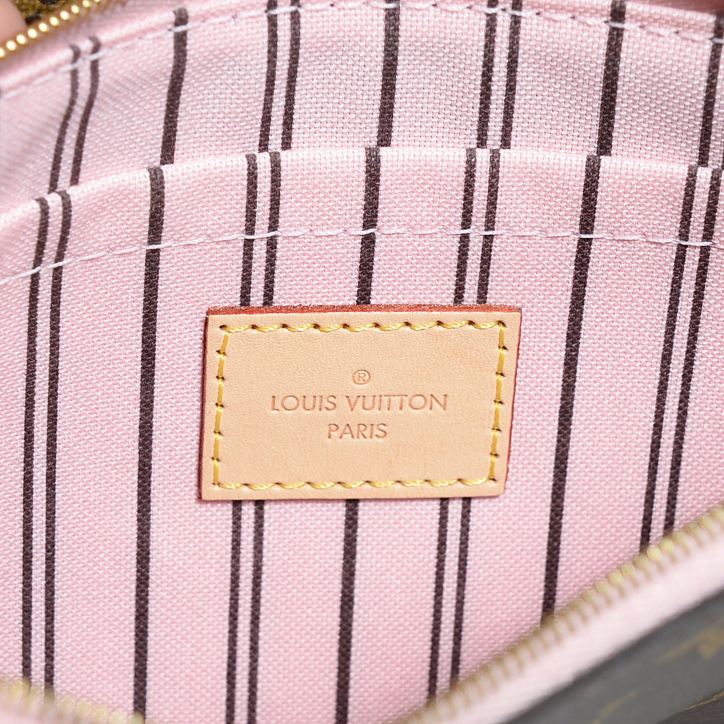 Monogram Neo Neverfull MM Rose Ballerine