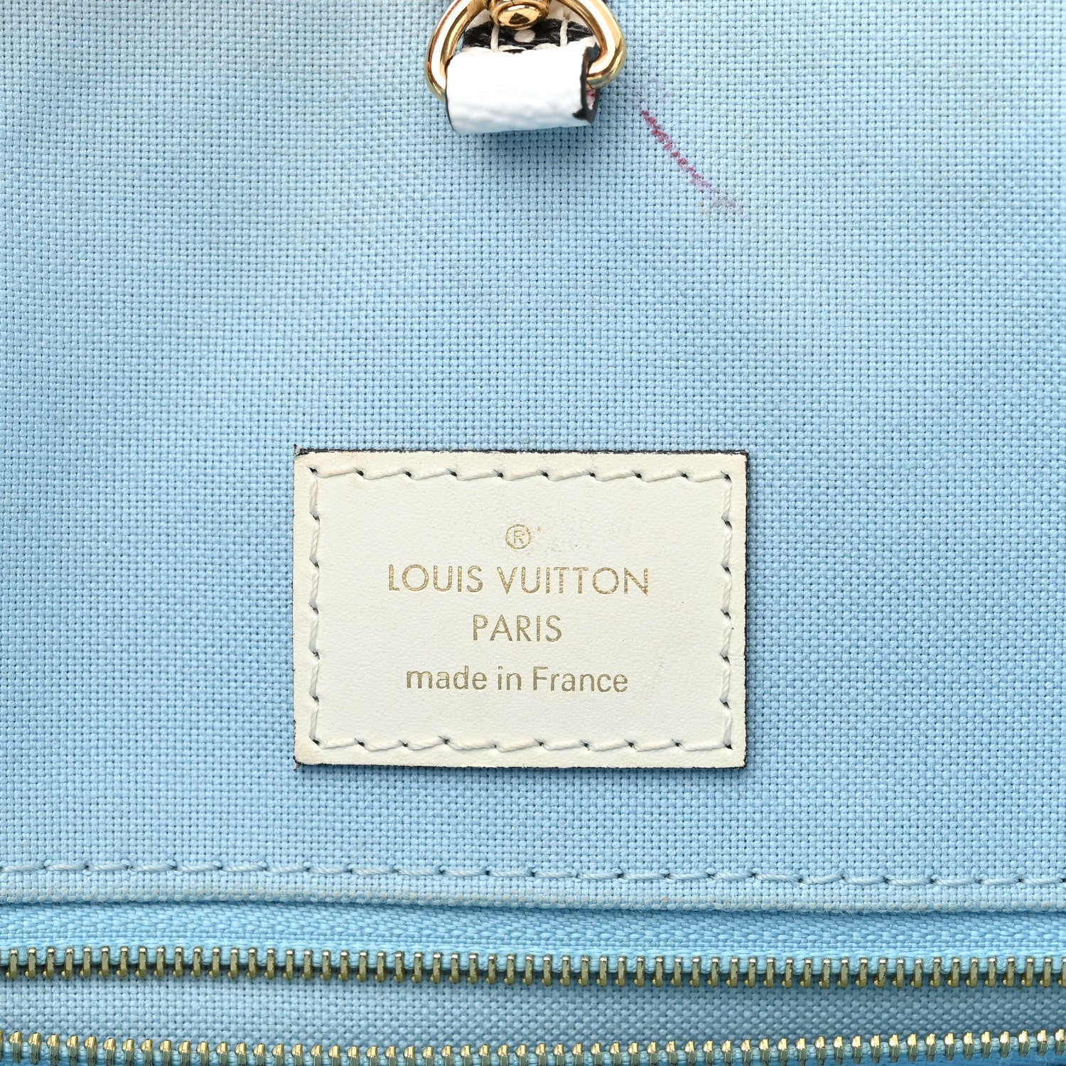 Louis Vuitton Monogram Giant Forte Dei Marmi Onthego Blue 6 of 13