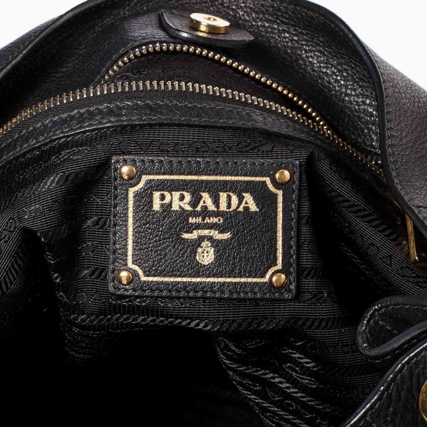 Vitello Daino Hobo Nero Black