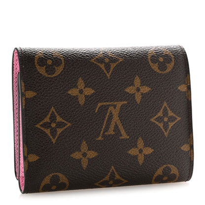 Louis Vuitton Monogram 2022 Christmas Animation Paris Victorine Wallet Pink 3 of 6