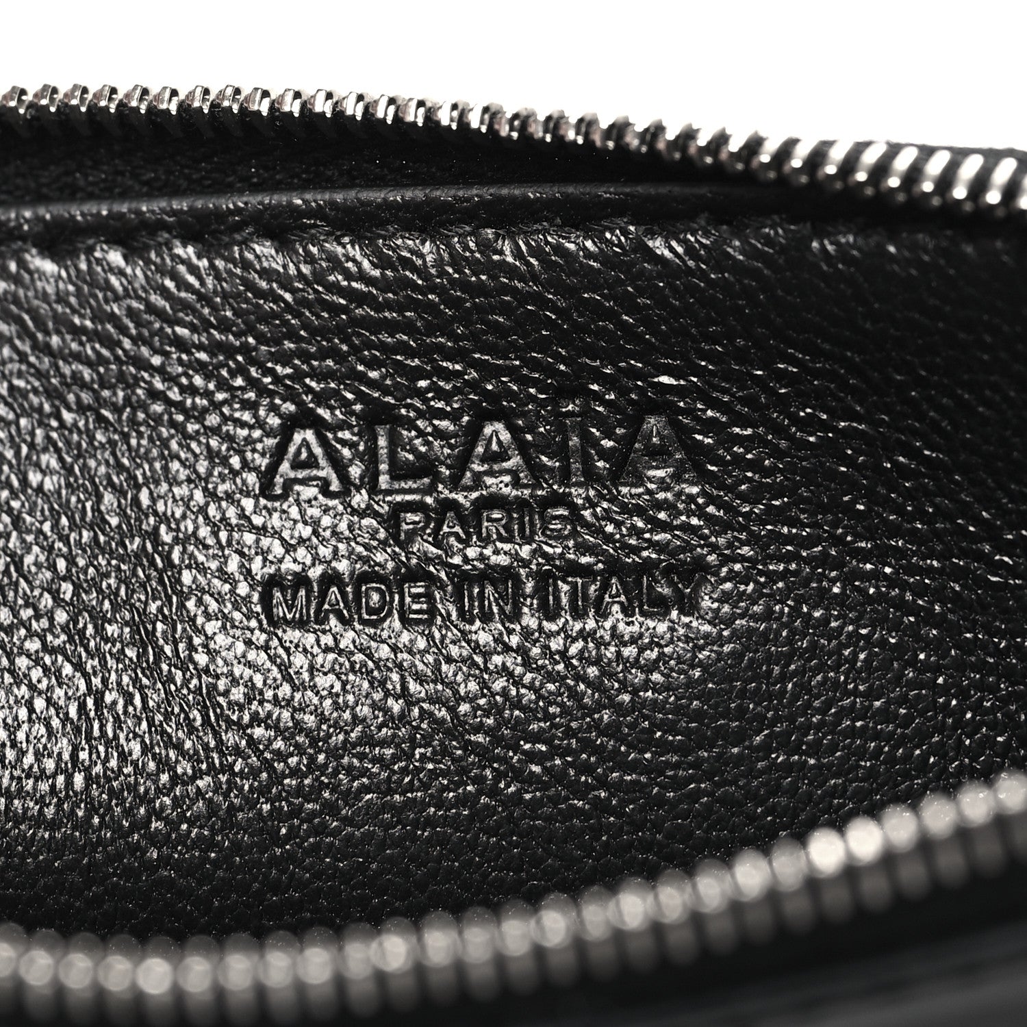 Alaia Fishnet Patent Calfskin XL One Piece Bag Black 7 of 11