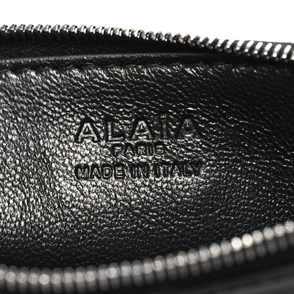 Alaia Fishnet Patent Calfskin XL One Piece Bag Black 7 of 11