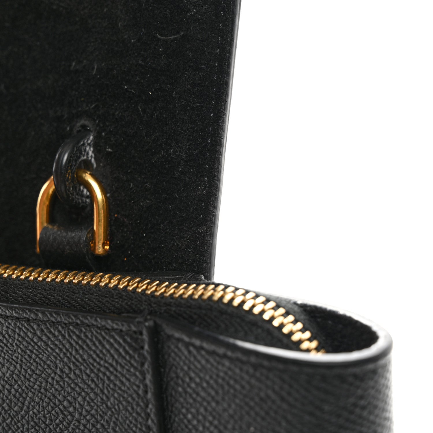 Celine Grained Calfskin Nano Belt Bag Black 12 of 13