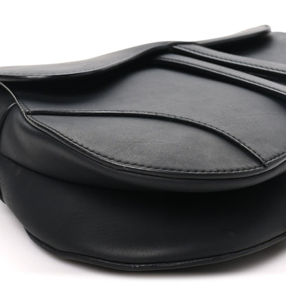 Christian Dior Ultra Matte Calfskin Saddle Bag Black 8 of 9
