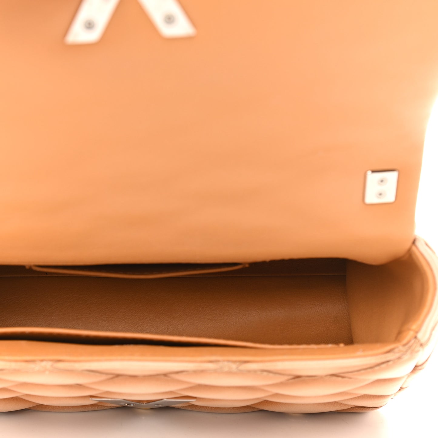 Lambskin Studded Malletage GO-14 PM Tan