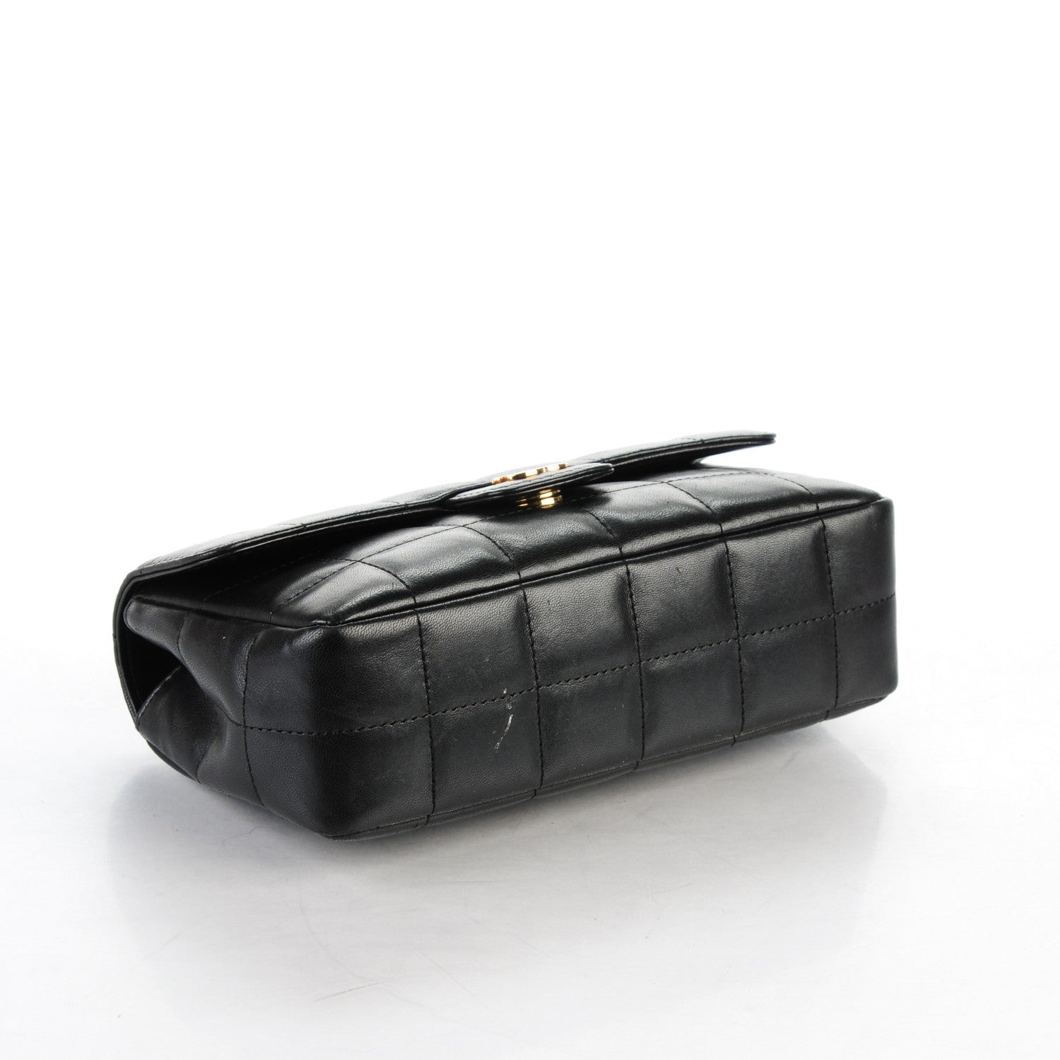 Chanel Lambskin Quilted Mini Chocolate Bar Flap Black 4 of 8