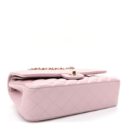 Chanel Caviar Quilted Medium Double Flap Light Pink 4 of 11