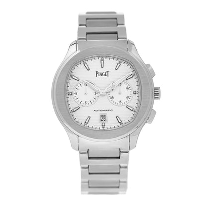 Piaget Stainless Steel 42mm Polo S Chronograph Automatic Watch 1 of 5