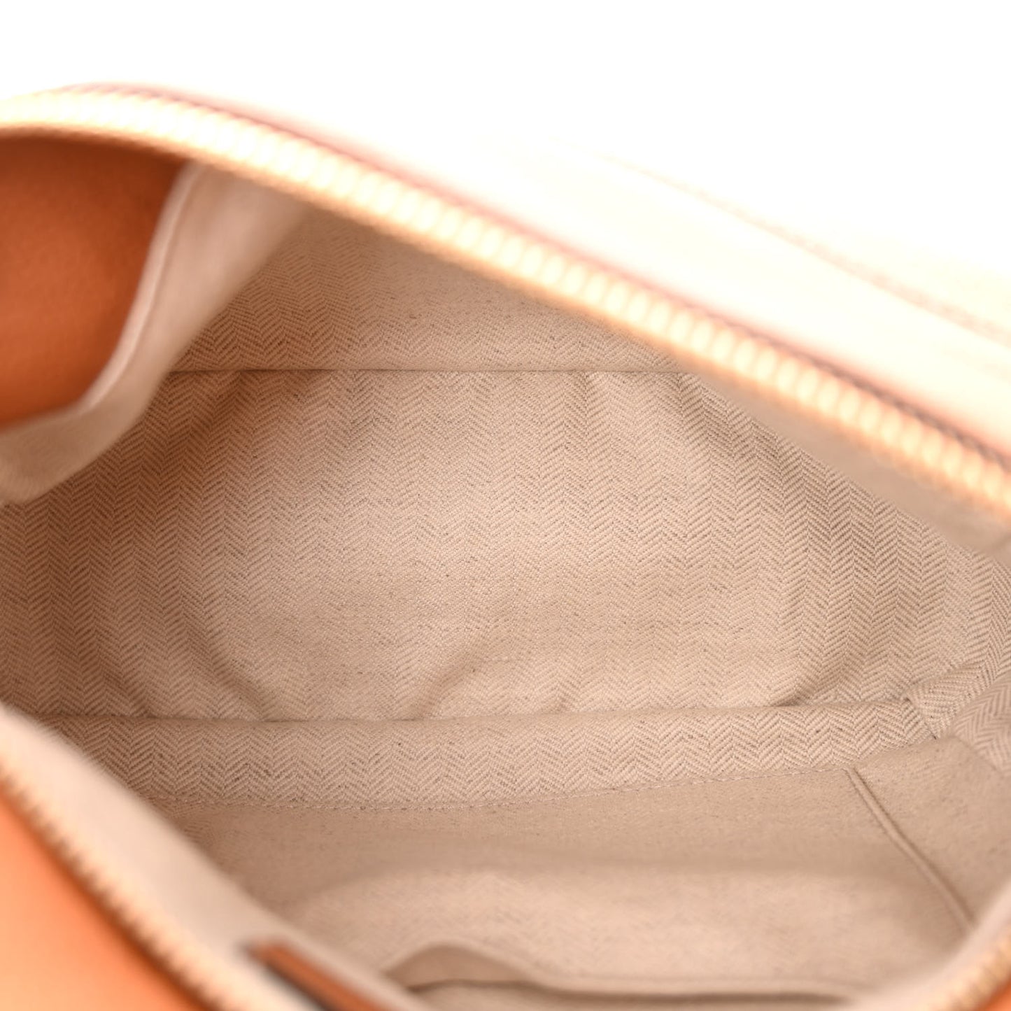 Grained Calfskin Small Puzzle Bag Tan