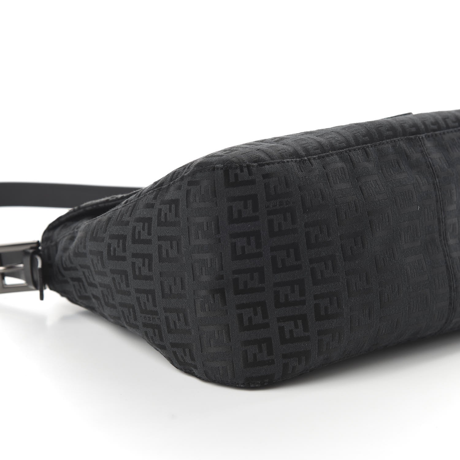 Fendi Zucchino Mama Baguette Black 6 of 9