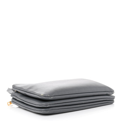Celine Lambskin Small Trio Crossbody Bag Medium Grey 4 of 13