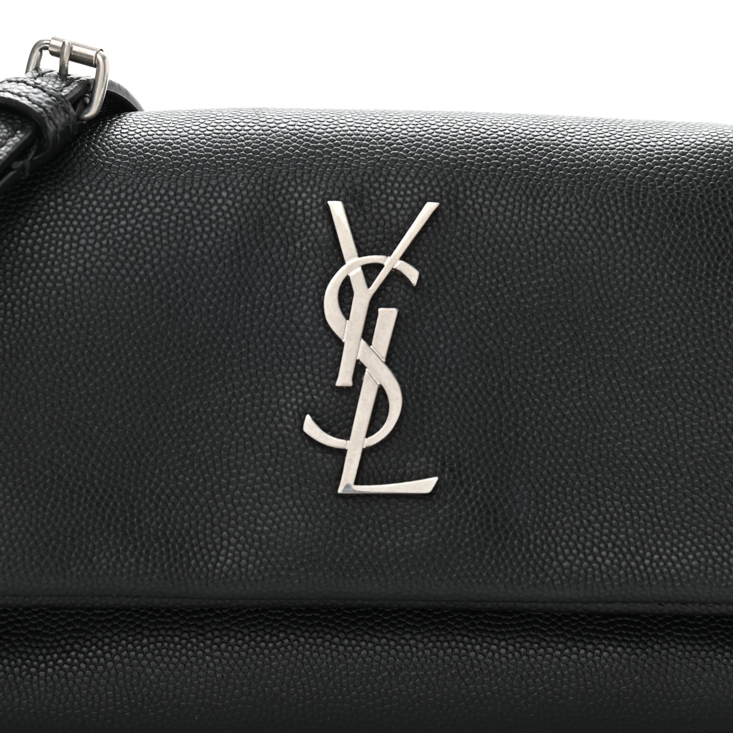 Grain De Poudre Monogram Toy West Hollywood Fold-Over Bag Black