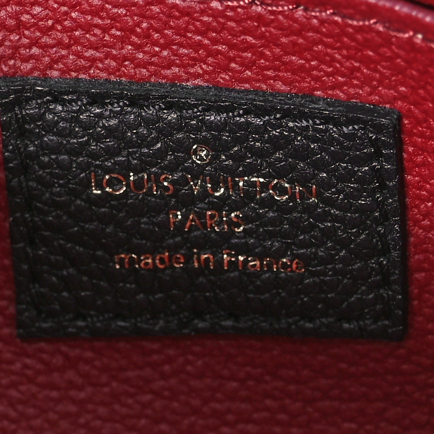 Empreinte Monogram Giant Cosmetic Pouch Black Beige