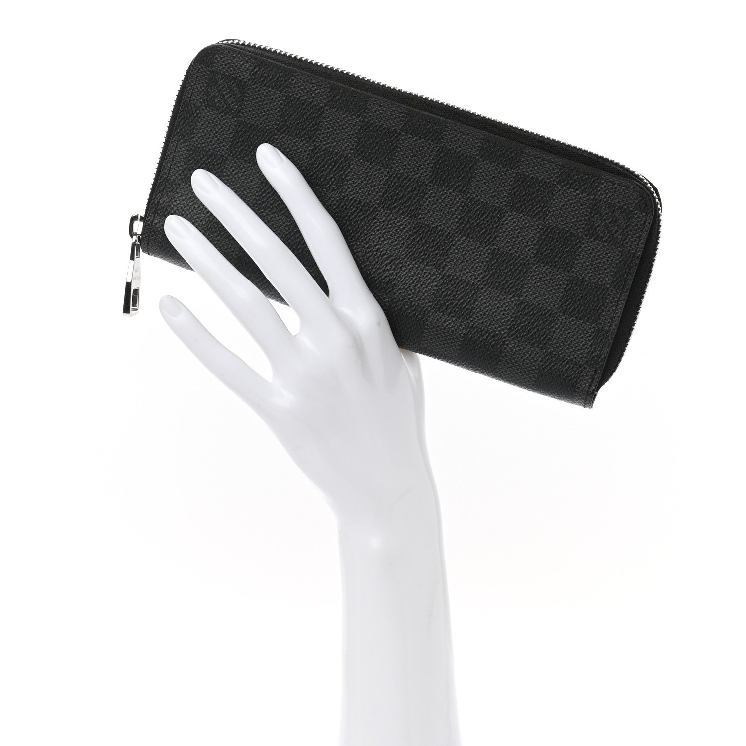 Louis Vuitton Damier Graphite Zippy Vertical Wallet 2 of 6