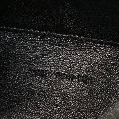 Saint Laurent Lambskin Large Puffy Pouch Black 7 of 7