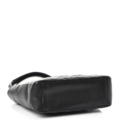 Chanel Caviar Quilted Petit Shopping Tote PST Black 4 of 8