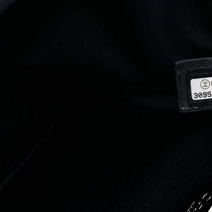 Chanel Sequin Medium Flap Blue White 7 of 12