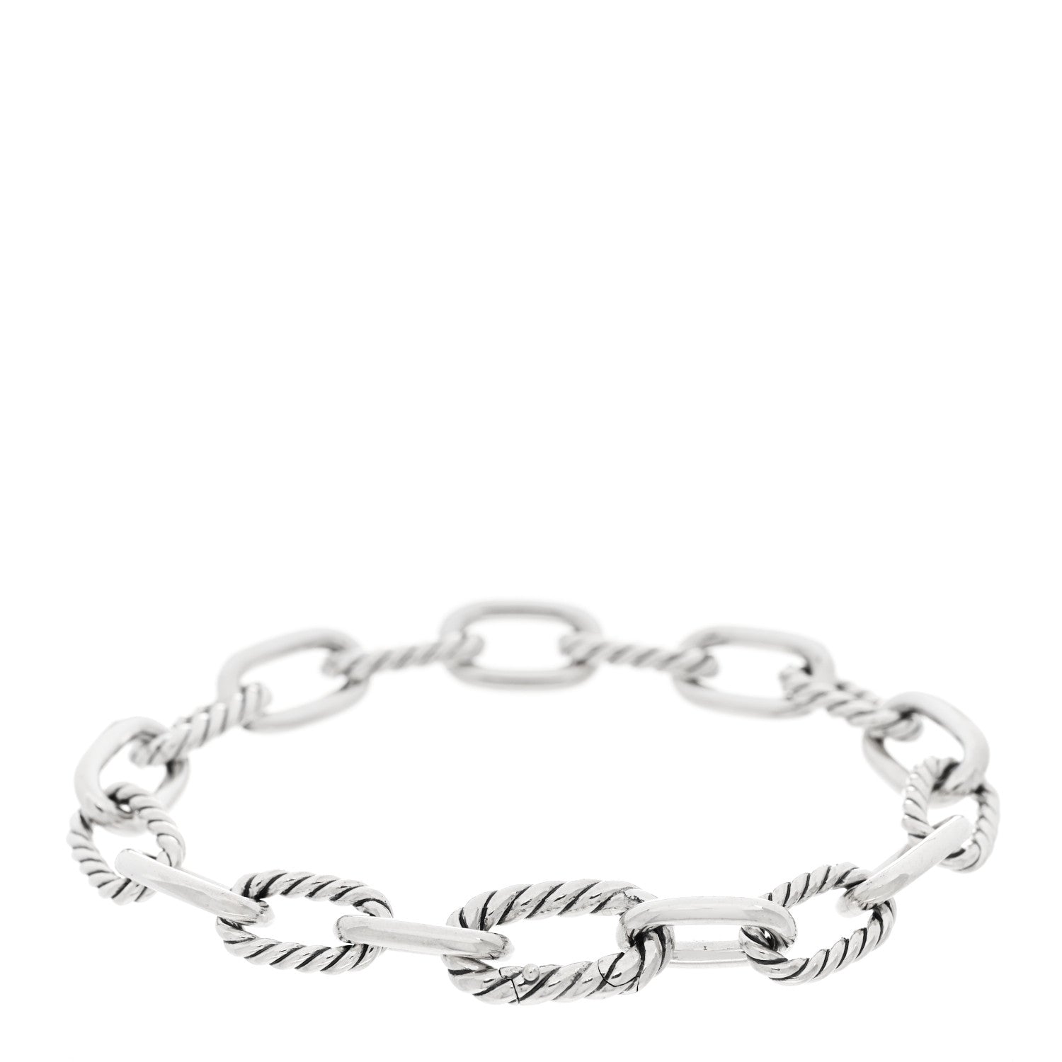 David Yurman Sterling Silver 8.5mm Madison Chain Bracelet 2 of 4