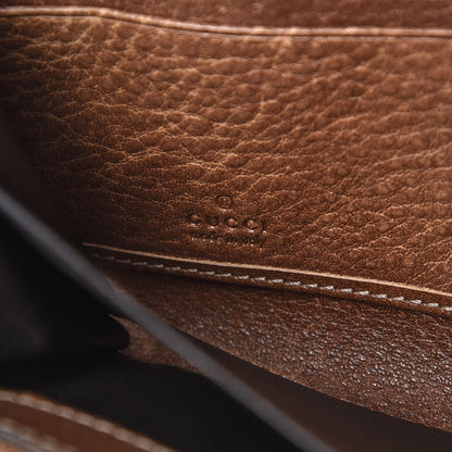 Gucci Guccissima Bamboo Tassel Zip Around Wallet Light Brown 6 of 12