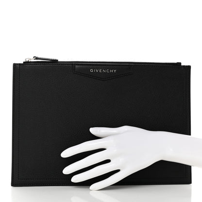 Givenchy Sugar Goatskin Large Antigona Pouch Black 2 of 9
