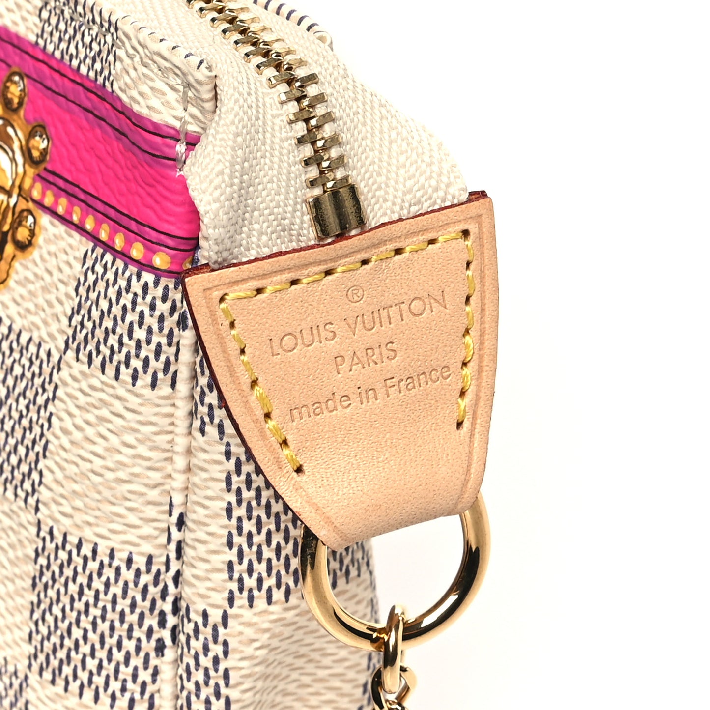 Damier Azur Summer Trunks Hawaii Mini Pochette Accessories