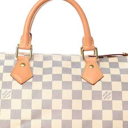 Louis Vuitton Damier Azur Speedy 30 10 of 15