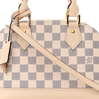 Louis Vuitton Damier Azur Braided Alma BB 7 of 12