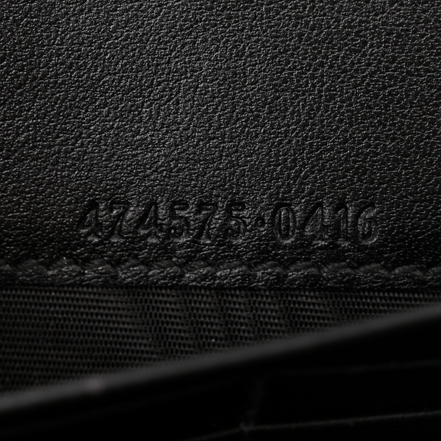 Gucci Calfskin Matelasse GG Marmont Chain Wallet Black 7 of 11