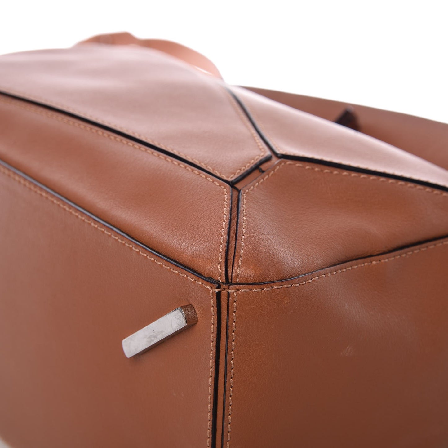 Calfskin Medium Puzzle Bag Tan