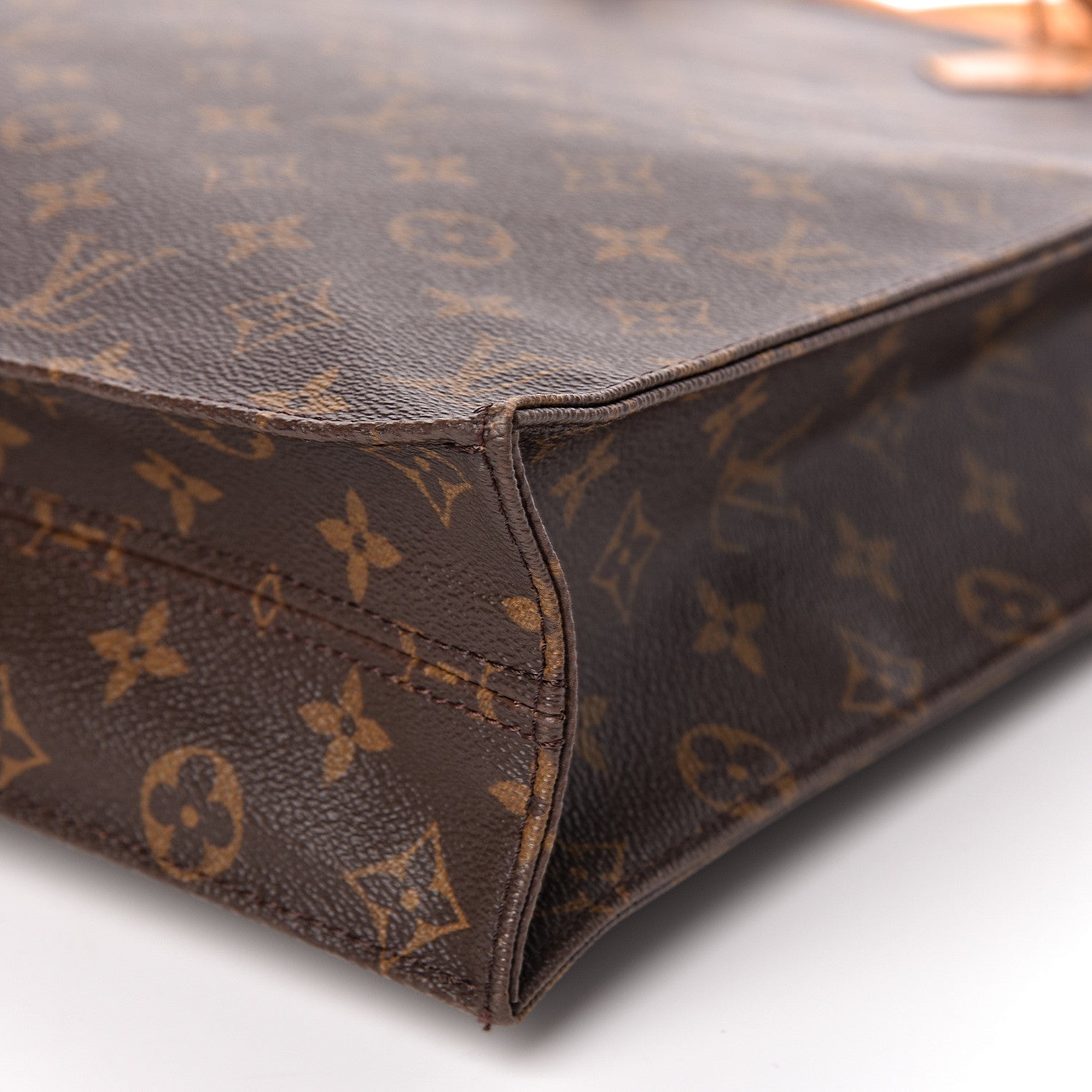 Louis Vuitton Monogram Sac Plat 9 of 10