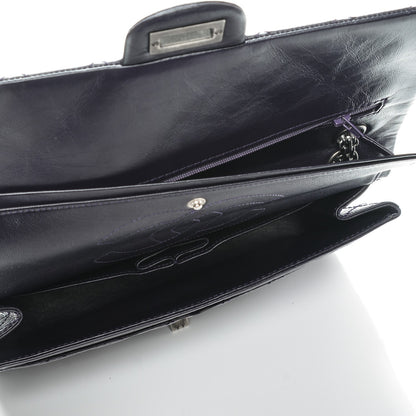 Chanel Aged Calfskin Quilted 2.55 Reissue 226 Flap Dark Purple 5 of 7