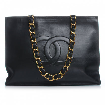 Chanel Lambskin Jumbo Shoulder Bag Black 1 of 7