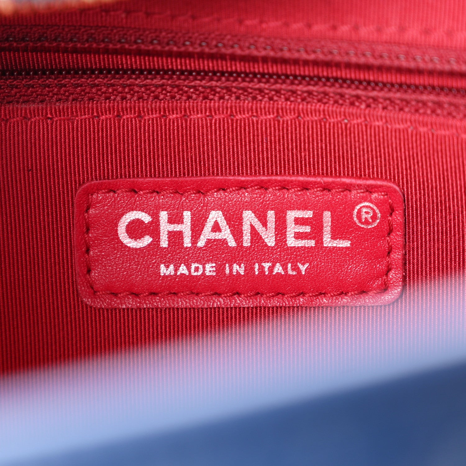 Chanel Aged Calfskin Quilted Medium Gabrielle Hobo Blue 6 of 10