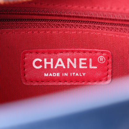 Chanel Aged Calfskin Quilted Medium Gabrielle Hobo Blue 6 of 10