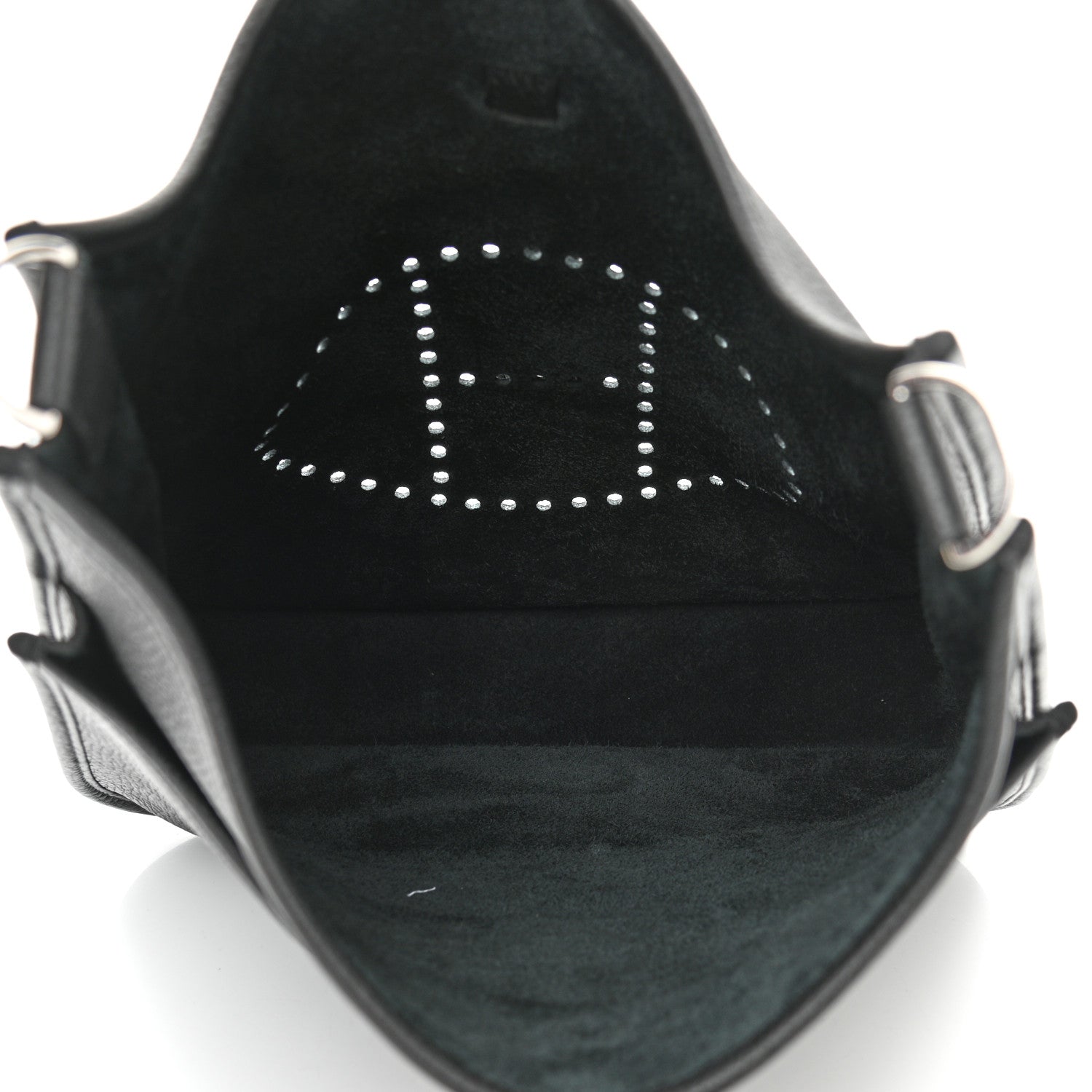 Hermes Taurillon Clemence Evelyne III PM Black 5 of 10
