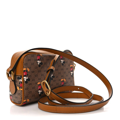 Gucci X DISNEY Mini Vintage GG Supreme Monogram Mickey Mouse Shoulder Bag Beige Vintage Sun Oil 3 of 10