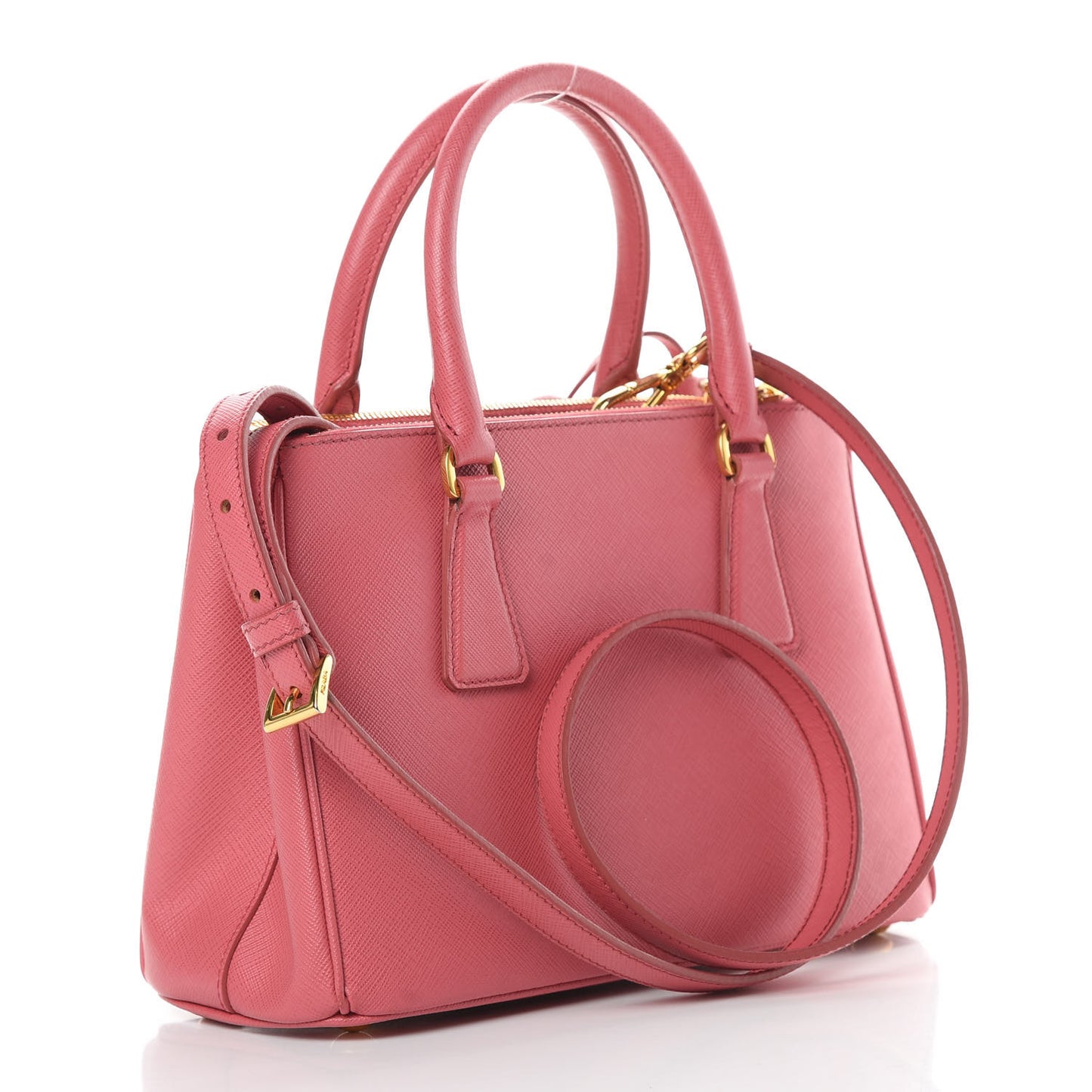 Saffiano Mini Galleria Double Zip Tote Tamaris