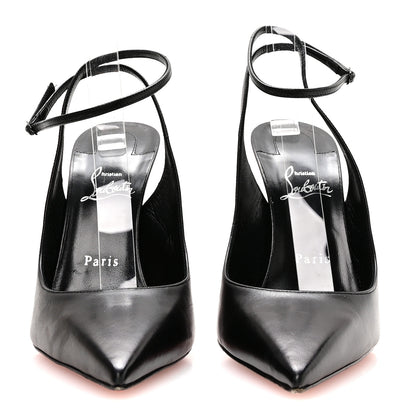 Christian Louboutin Kid Condora Strap 100 Pumps 41 Black 3 of 8