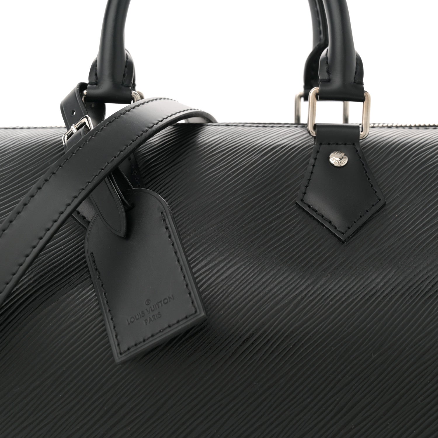 Louis Vuitton Epi Speedy Bandouliere 25 Black 8 of 10