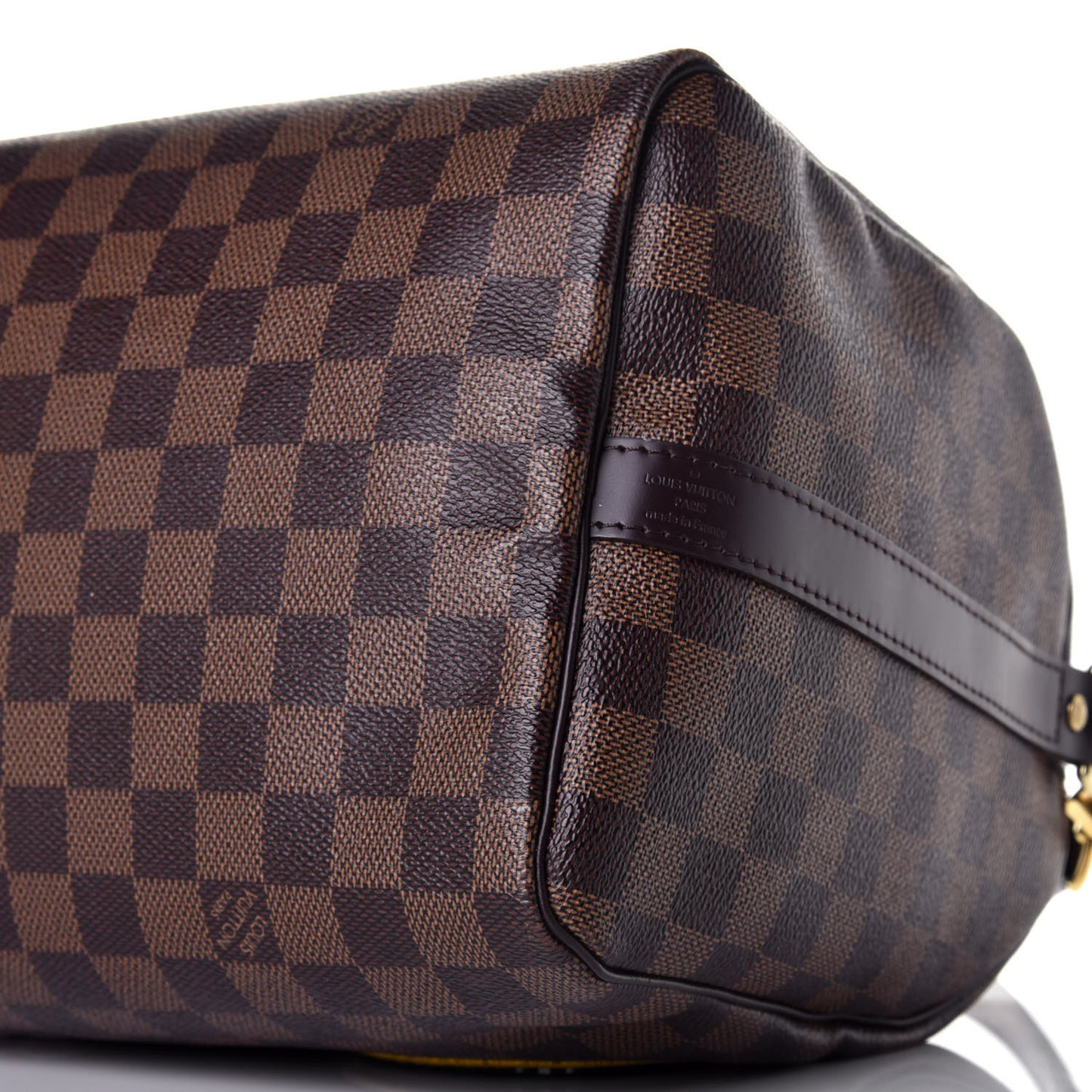 Damier Ebene Patches Speedy Bandouliere 30