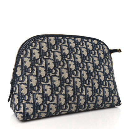 Christian Dior Oblique Montaigne 30 Pouch Blue 3 of 10