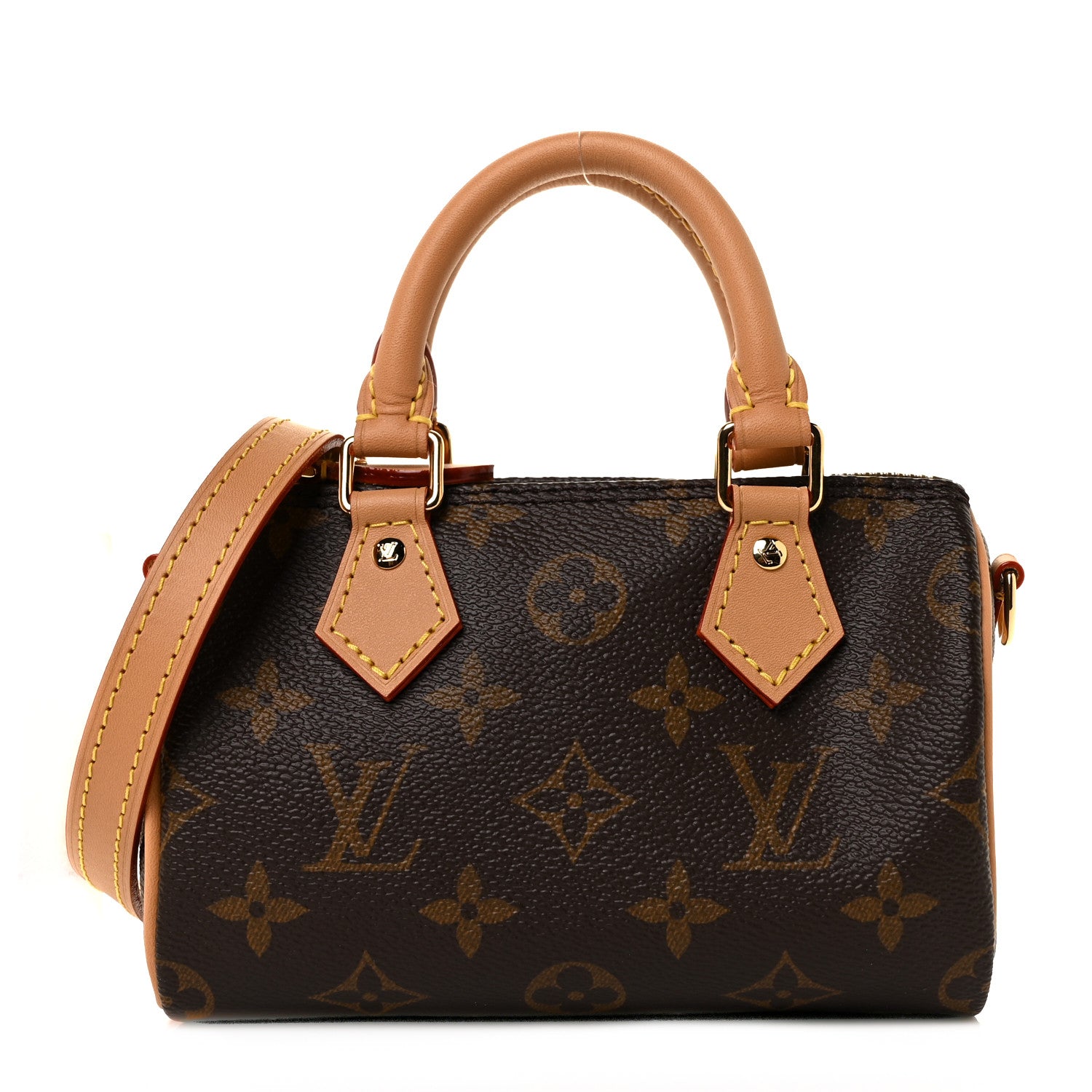 Louis Vuitton Monogram Nano Speedy Bandouliere 1 of 8