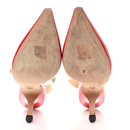 Christian Dior Patent Ribbon J'Adior Slingback 100mm Pumps 39 Red 5 of 9