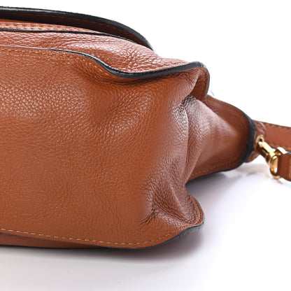 Chloe Calfskin Large Marcie Satchel Tan 9 of 13